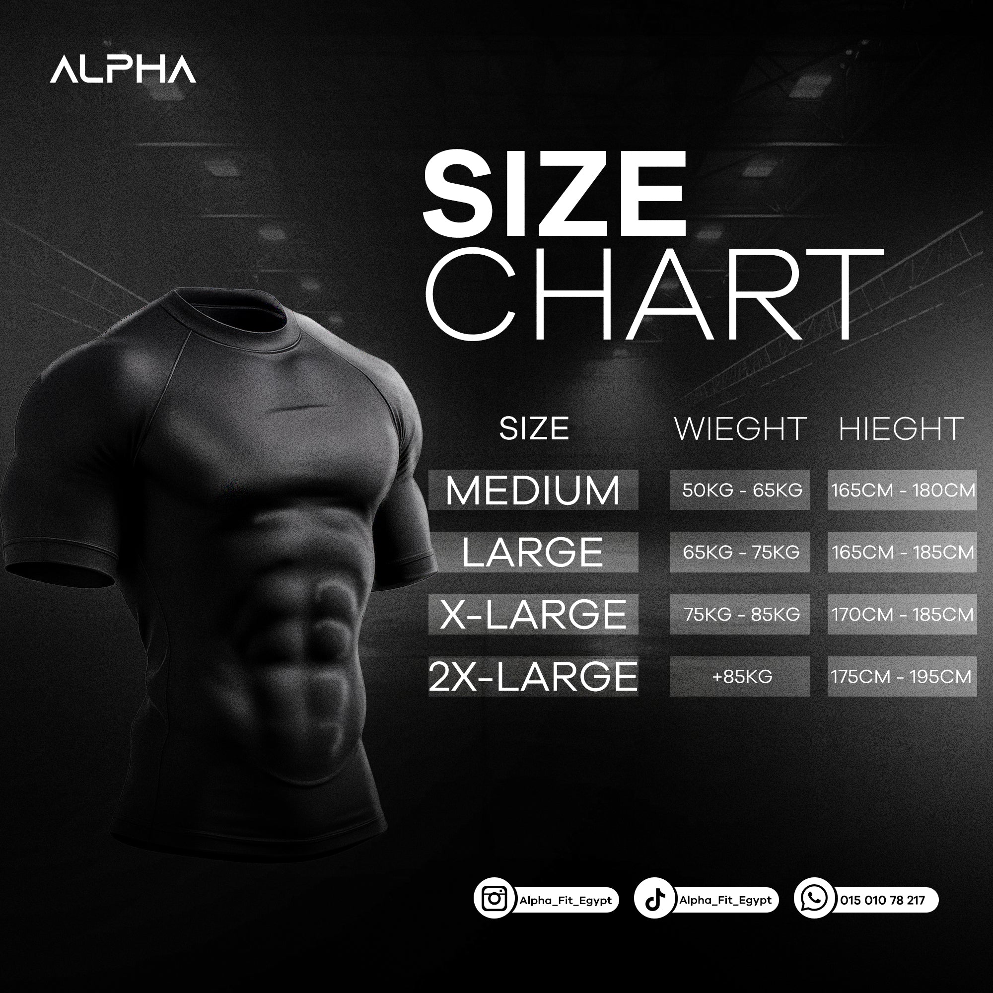 Alpha basic black compression